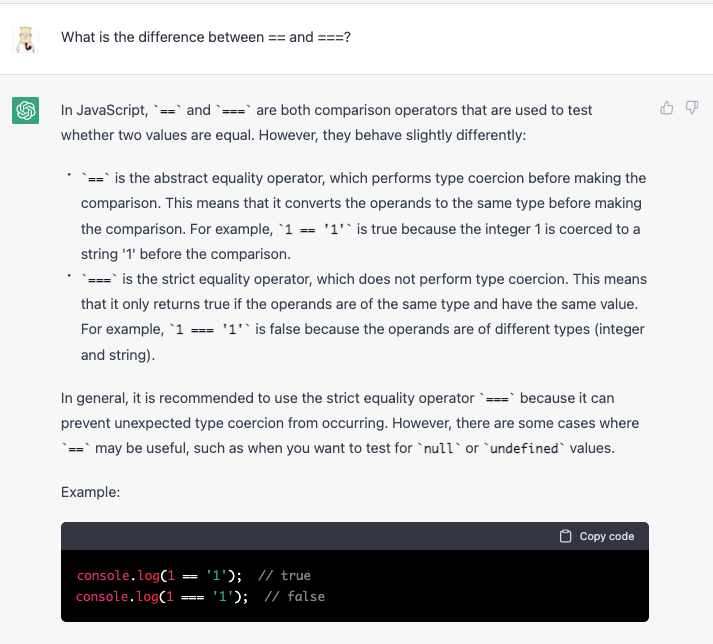 Interviewing ChatGPT for a Front-End Developer Position